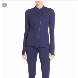 Zella Navy Work Out Jacket